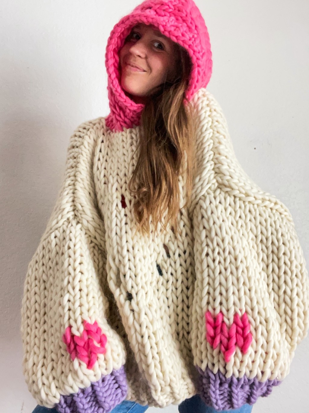 The Love Big Hooded Sweater&nbsp;Design