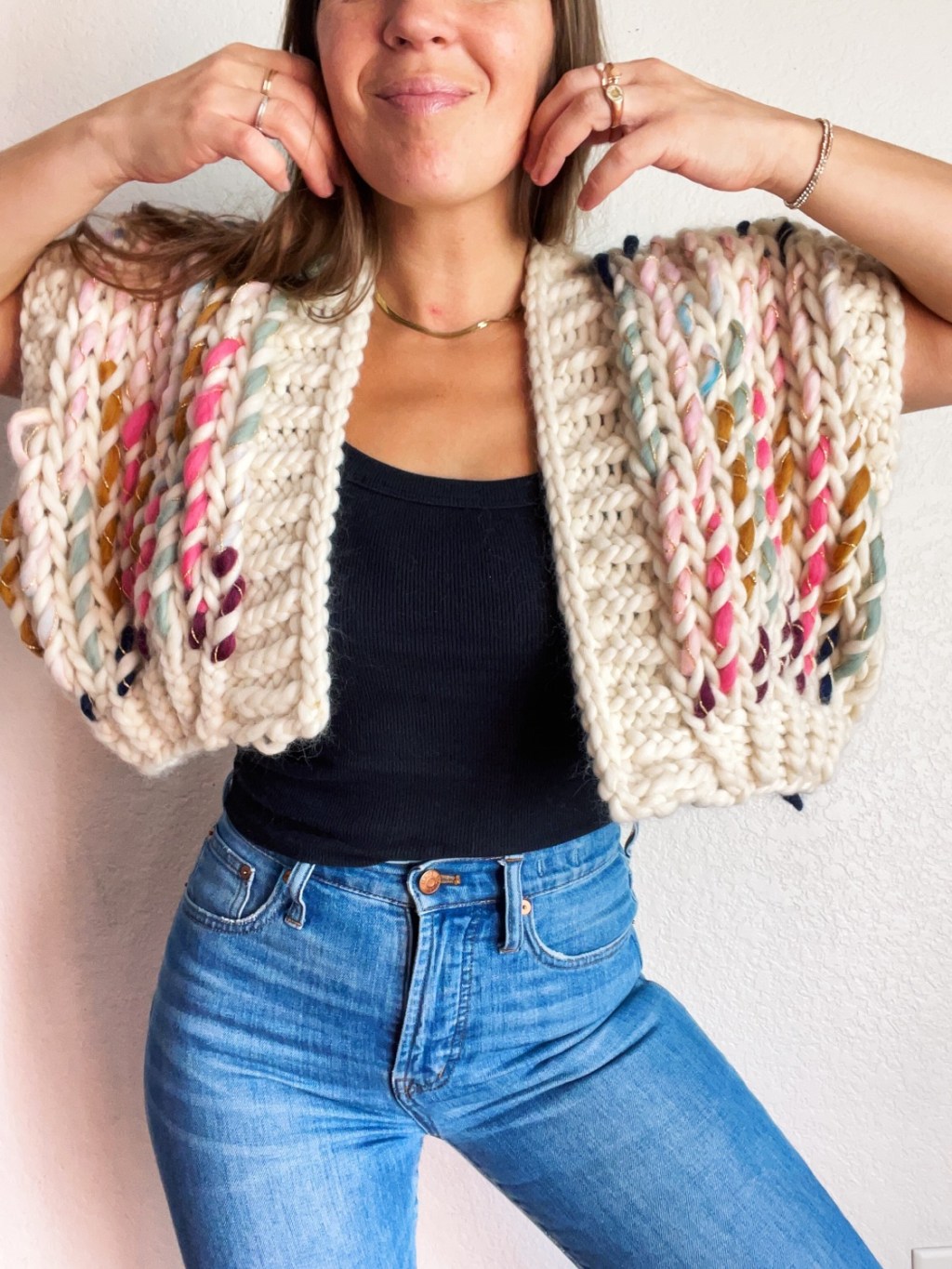 The Millie Crop Vest&nbsp;Design