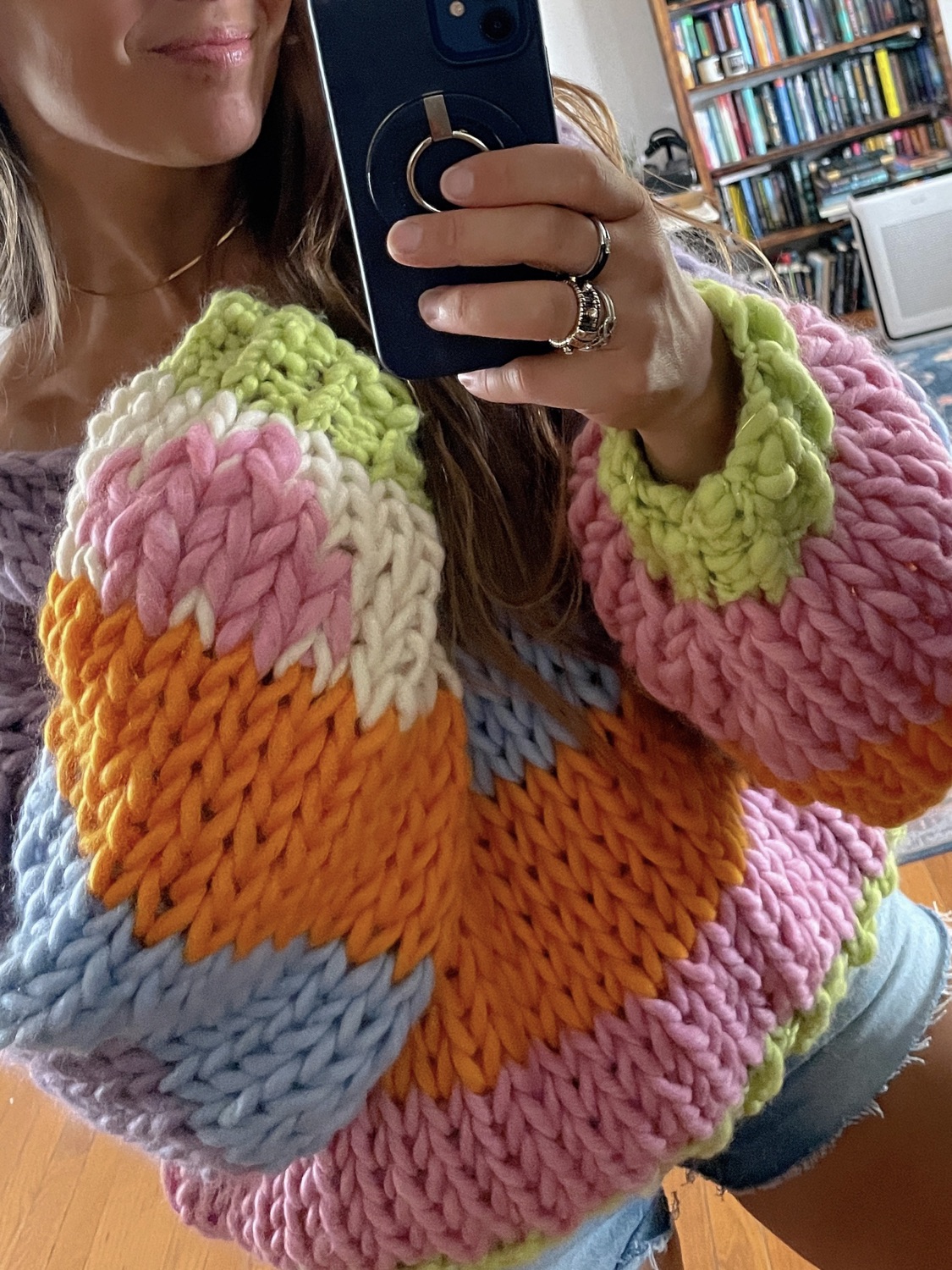 Crop Winter Sweater Remake – happy love co